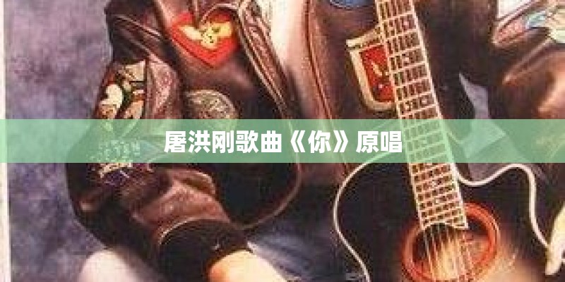 屠洪刚歌曲《你》原唱