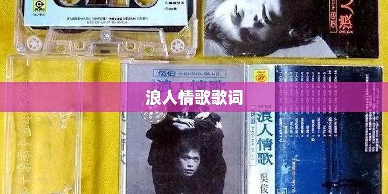 浪人情歌歌词