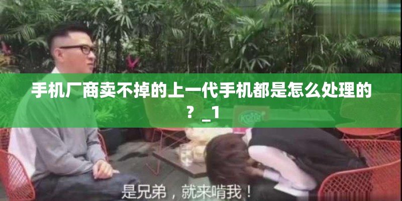 手机厂商卖不掉的上一代手机都是怎么处理的？_1