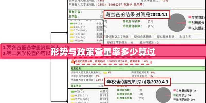 形势与政策查重率多少算过