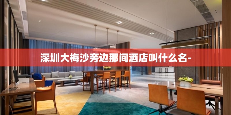 深圳大梅沙旁边那间酒店叫什么名-