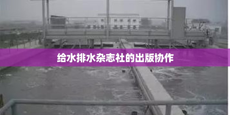 给水排水杂志社的出版协作
