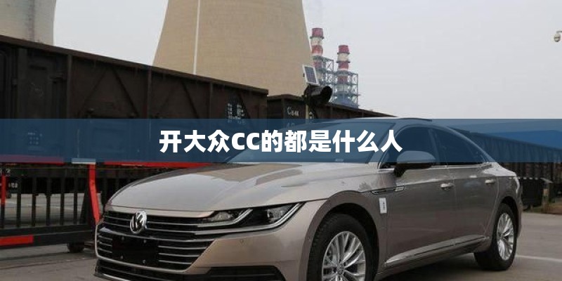 开大众CC的都是什么人