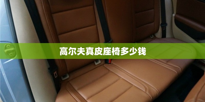 高尔夫真皮座椅多少钱