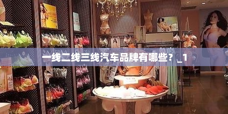 一线二线三线汽车品牌有哪些？_1