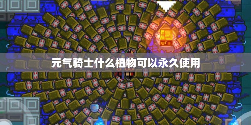 元气骑士什么植物可以永久使用