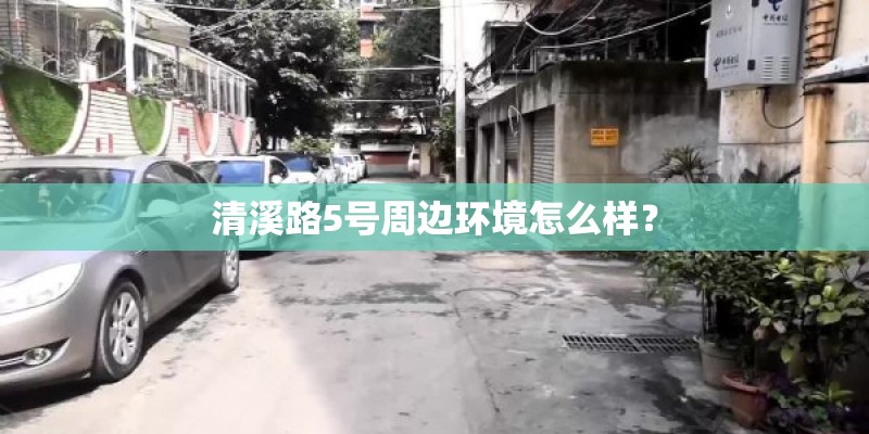 清溪路5号周边环境怎么样？