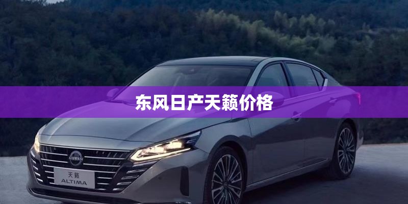 东风日产天籁价格