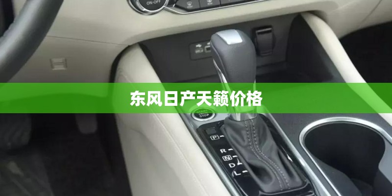 东风日产天籁价格
