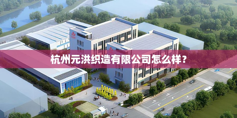 杭州元洪织造有限公司怎么样? 杭州元洪织造有限公司怎么样?