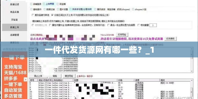 一件代发货源网有哪一些？_1
