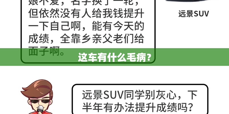 这车有什么毛病? 这车有什么毛病?