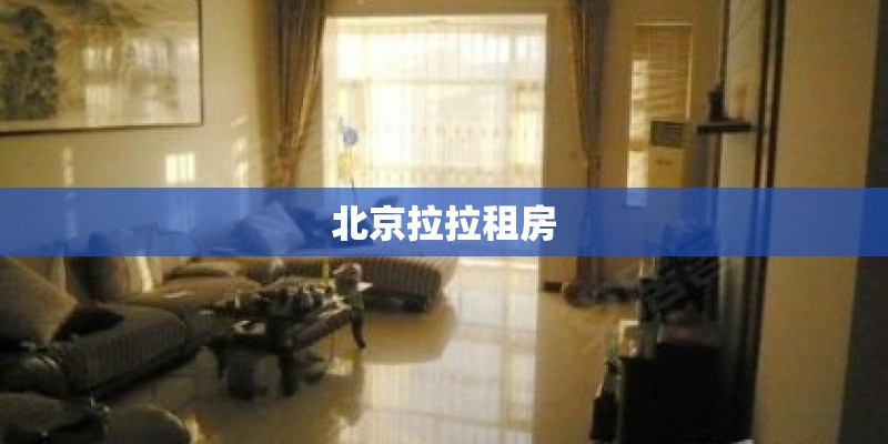 北京拉拉租房