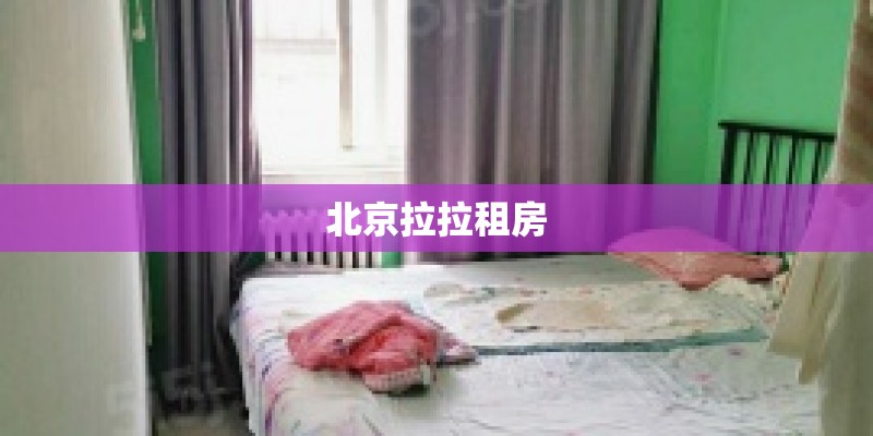 北京拉拉租房