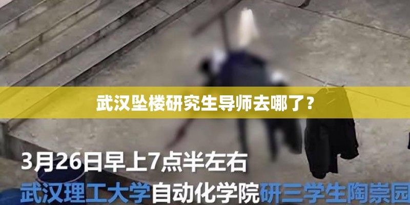 武汉坠楼研究生导师去哪了？
