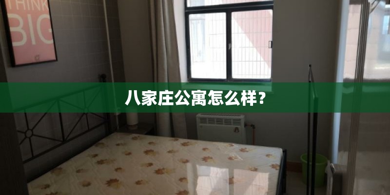 八家庄公寓怎么样？