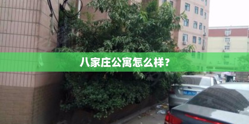 八家庄公寓怎么样？