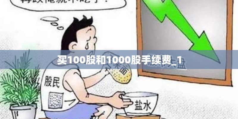 买100股和1000股手续费_1