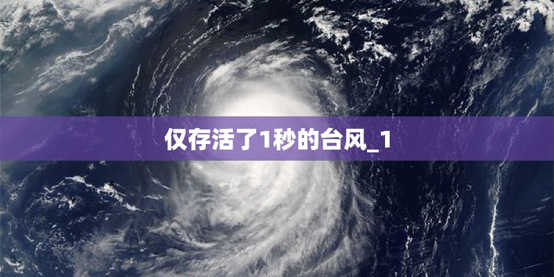 仅存活了1秒的台风_1