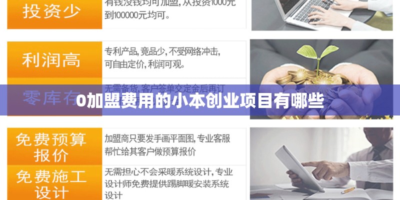 0加盟费用的小本创业项目有哪些