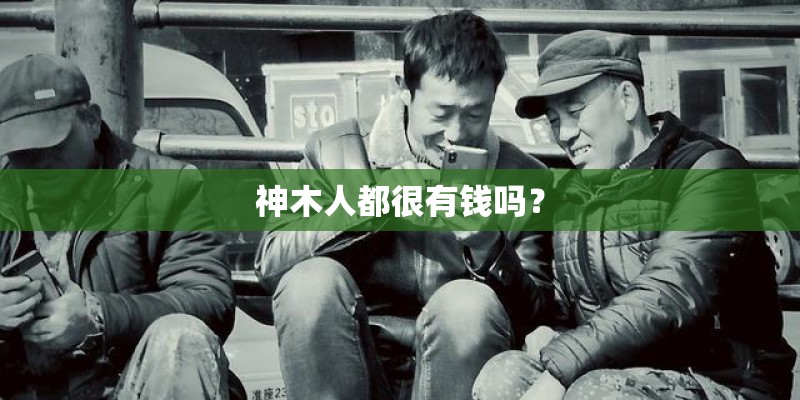 神木人都很有钱吗？