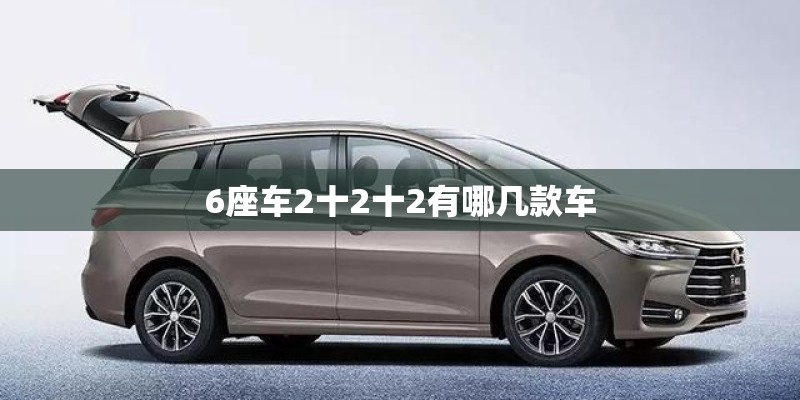 6座车2十2十2有哪几款车