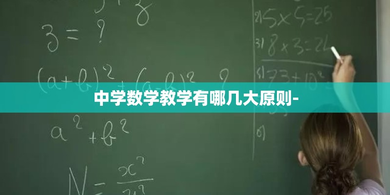 中学数学教学有哪几大原则- 中学数学教学有哪几大原则-