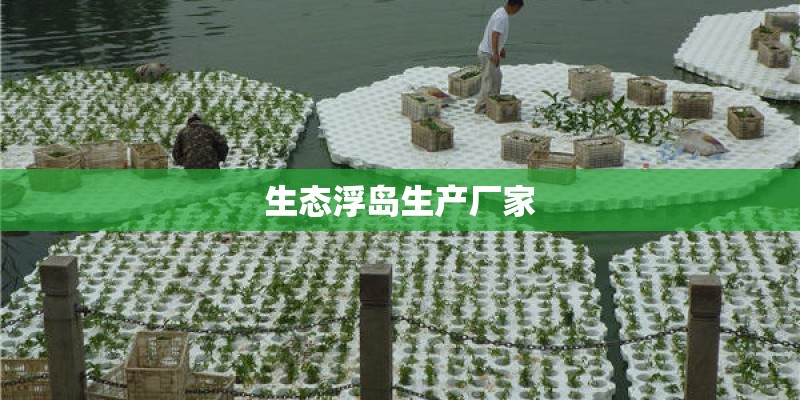 生态浮岛生产厂家